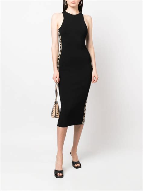 michael kors logo tape dress|Michael Kors printed dresses.